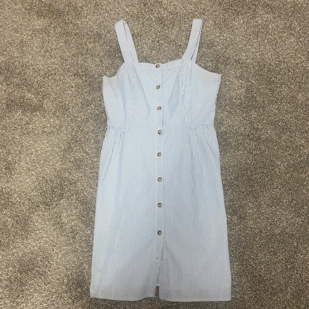 J. Crew seersucker dress